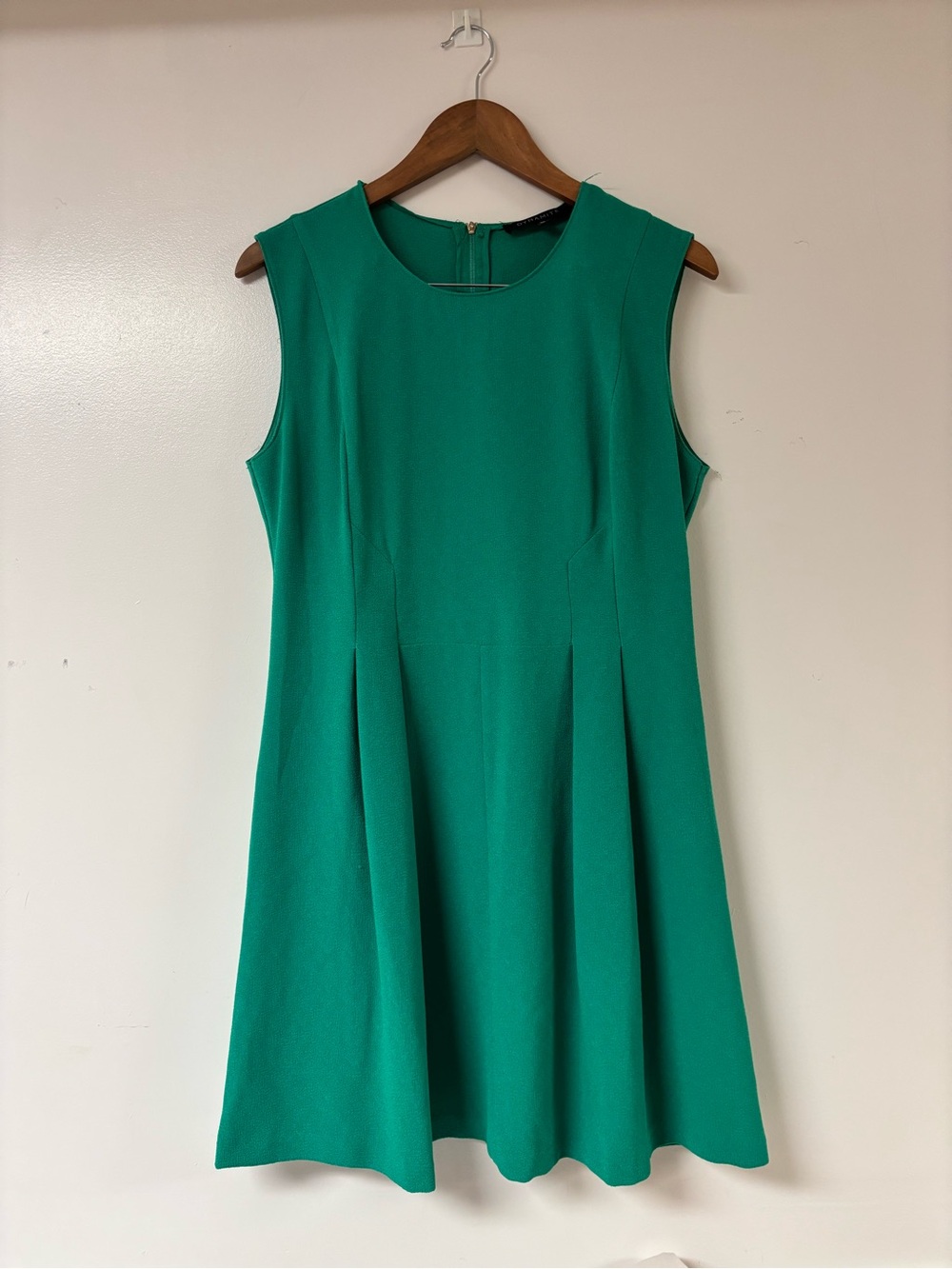 Dynamite Sleeveless Emerald Green Fit & Flare Dress Size Large